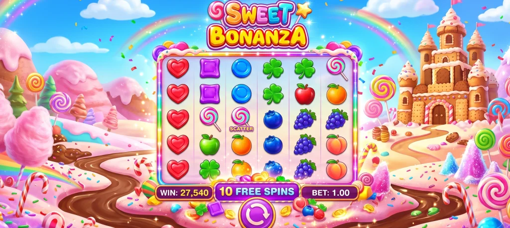 Sweet Bonanza Ana Giriş Ekranı